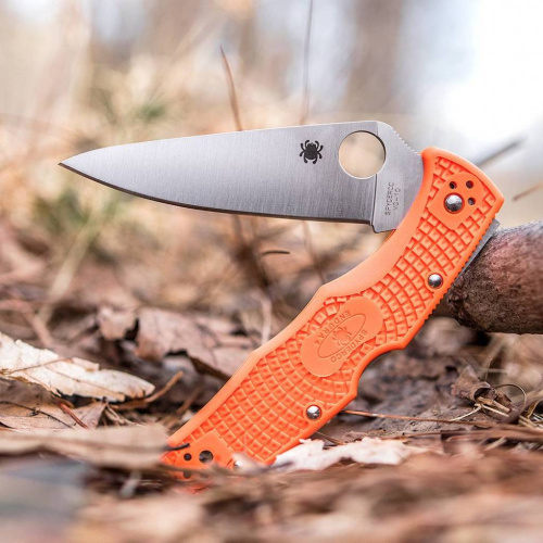 Складной нож Spyderco Endura 4 Flat Ground - 10FPOR фото 8 Складной нож Spyderco Endura 4 Flat Ground - 10FPOR фото 8