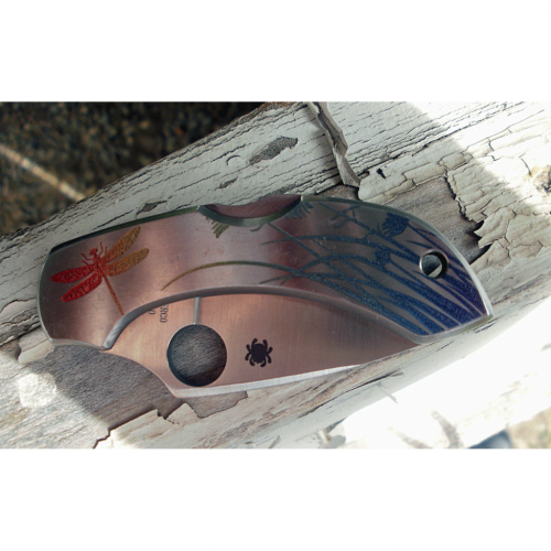 Складной нож Spyderco Dragonfly 2 Tattoo - 28PT фото 2 Складной нож Spyderco Dragonfly 2 Tattoo - 28PT фото 2