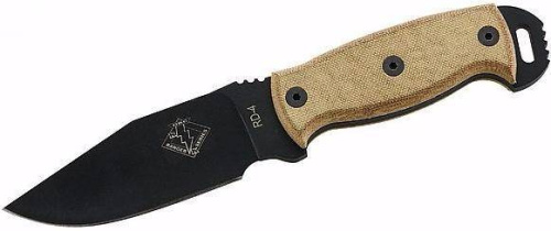2011 Ontario Нож с фиксированным клинком Ontario "RD4 Tan Micarta"