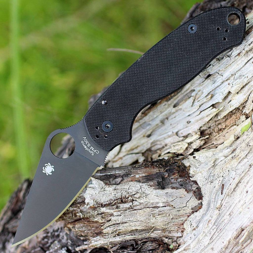 Складной нож Spyderco Para 3 - 223GPBK фото 4 Складной нож Spyderco Para 3 - 223GPBK фото 4