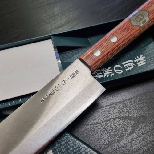 2011 Kanetsune Накири 135 мм фото 13