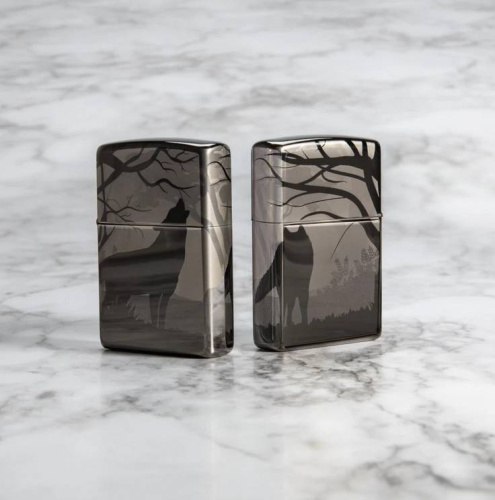 499 ZIPPO Зажигалка ZIPPO Classic с покрытием Black Ice фото 10