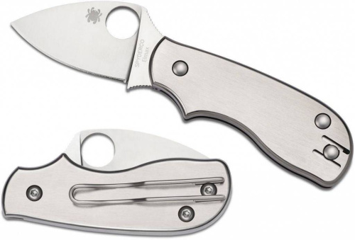 Складной нож Spyderco Squeak Titanium 154TIP фото 4 Складной нож Spyderco Squeak Titanium 154TIP фото 4