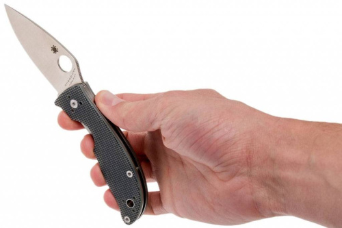 Складной нож Spyderco Alcione 222GPGY фото 19 Складной нож Spyderco Alcione 222GPGY фото 19