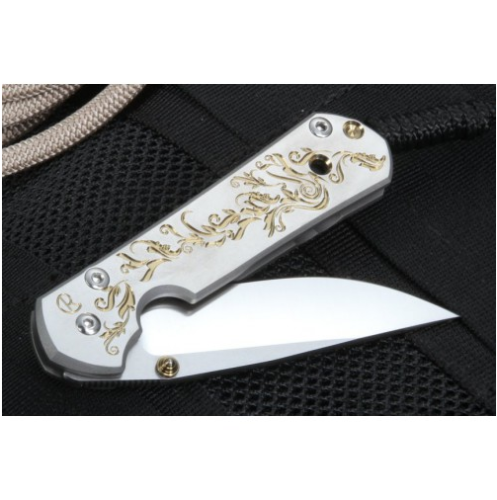 Складной нож Chris Reeve Large Sebenza 21 Unique Graphics Gold Leaf фото 3 Складной нож Chris Reeve Large Sebenza 21 Unique Graphics Gold Leaf фото 3