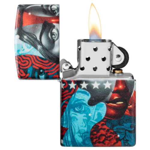 499 ZIPPO Зажигалка Zippo Tristan Eaton с покрытием White Matte фото 4 499 ZIPPO Зажигалка Zippo Tristan Eaton с покрытием White Matte фото 4