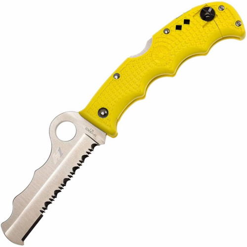 Складной нож Spyderco Rescue Assist™ Salt Yellow - 79PSYL фото 7 Складной нож Spyderco Rescue Assist™ Salt Yellow - 79PSYL фото 7