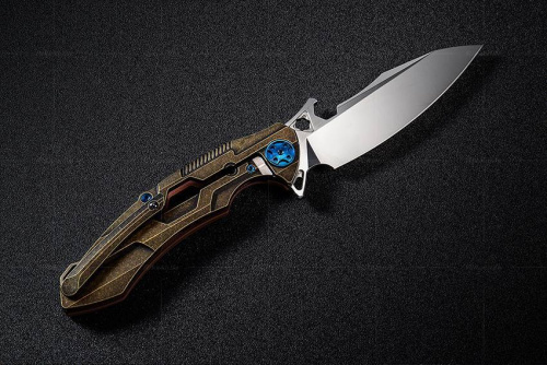 Складной нож Rikeknife M3 brown фото 4