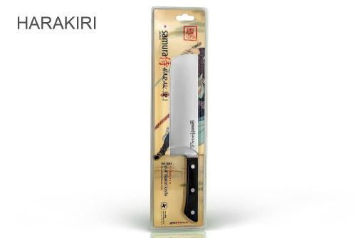 2011 Samura Нож кухонный овощной накири"HARAKIRI" (SHR-0043B) 170 мм фото 6