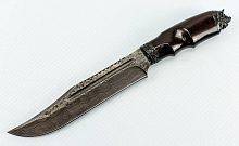 Охотничий нож  Авторский Нож из Дамаска №17